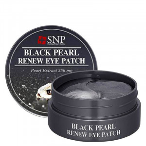 Гидрогелевые патчи для области вокруг глаз с экстрактом жемчуга SNP Black Pearl Renew Eye Patch 60 шт. - уценка Гидрогелевые патчи для области вокруг глаз с экстрактом жемчуга SNP Black Pearl Renew Eye Patch 60 шт. - уценка