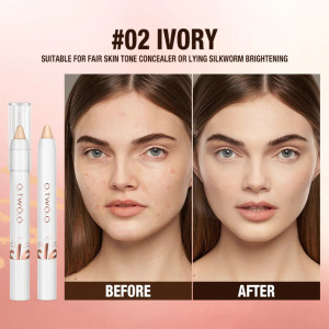 O.TWO.O Универсальный стик для макияжа Multi-purpose Makeup stick With Concealer Eyeshadow Highlighter Pencil SC058 #02 Ivory O.TWO.O Универсальный стик для макияжа Multi-purpose Makeup stick With Concealer Eyeshadow Highlighter Pencil SC058 #02 Ivory