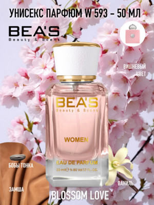 Парфюм Beas 50 ml W 593 Amouage Blossom Love for women Парфюм Beas 50 ml W 593 Amouage Blossom Love for women