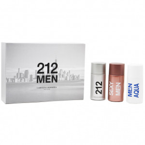 Подарочный набор Carolina Herrera "212" for men 3x30 ml Подарочный набор Carolina Herrera "212" for men 3x30 ml