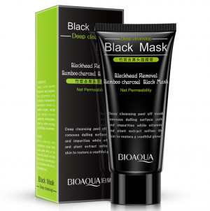 BIOAQUA Blackhead Removal Bamboo Charcoal Black Face Mask Deep Cleaning 60g - уценка (мятая коробка) BIOAQUA Blackhead Removal Bamboo Charcoal Black Face Mask Deep Cleaning 60g - уценка (мятая коробка)
